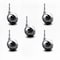 Service Caster 2.5 Inch Bright Chrome Metal Ball Caster - Grip Neck Stem - SCC, 5PK SCC-GN01S25-DCS-BC-5 - alternate 1